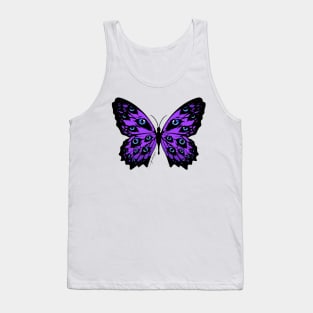 Hope, the blue-eyed butterfly, for Lupus Awareness Tank Top